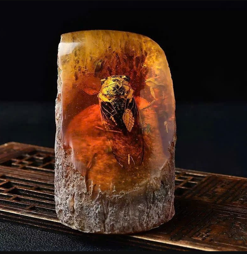 Hổ Phách Tự Nhiên trong bộ Thất Bảo